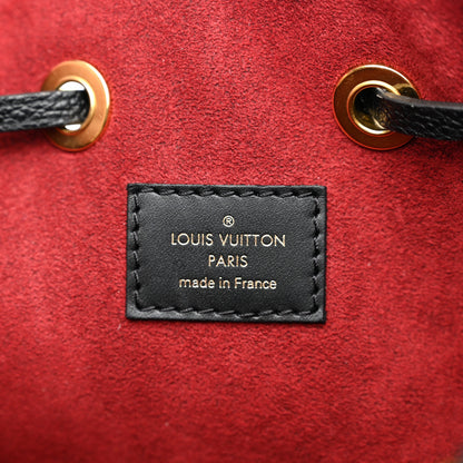 Louis Vuitton LOUIS VUITTON Empreinte Monogram Giant Neonoe MM Black Beige 7 of 11
