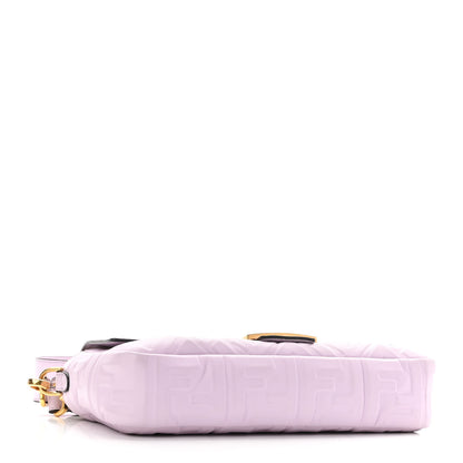 Fendi Nappa FF 1974 Embossed Baguette Anemone 4 of 9