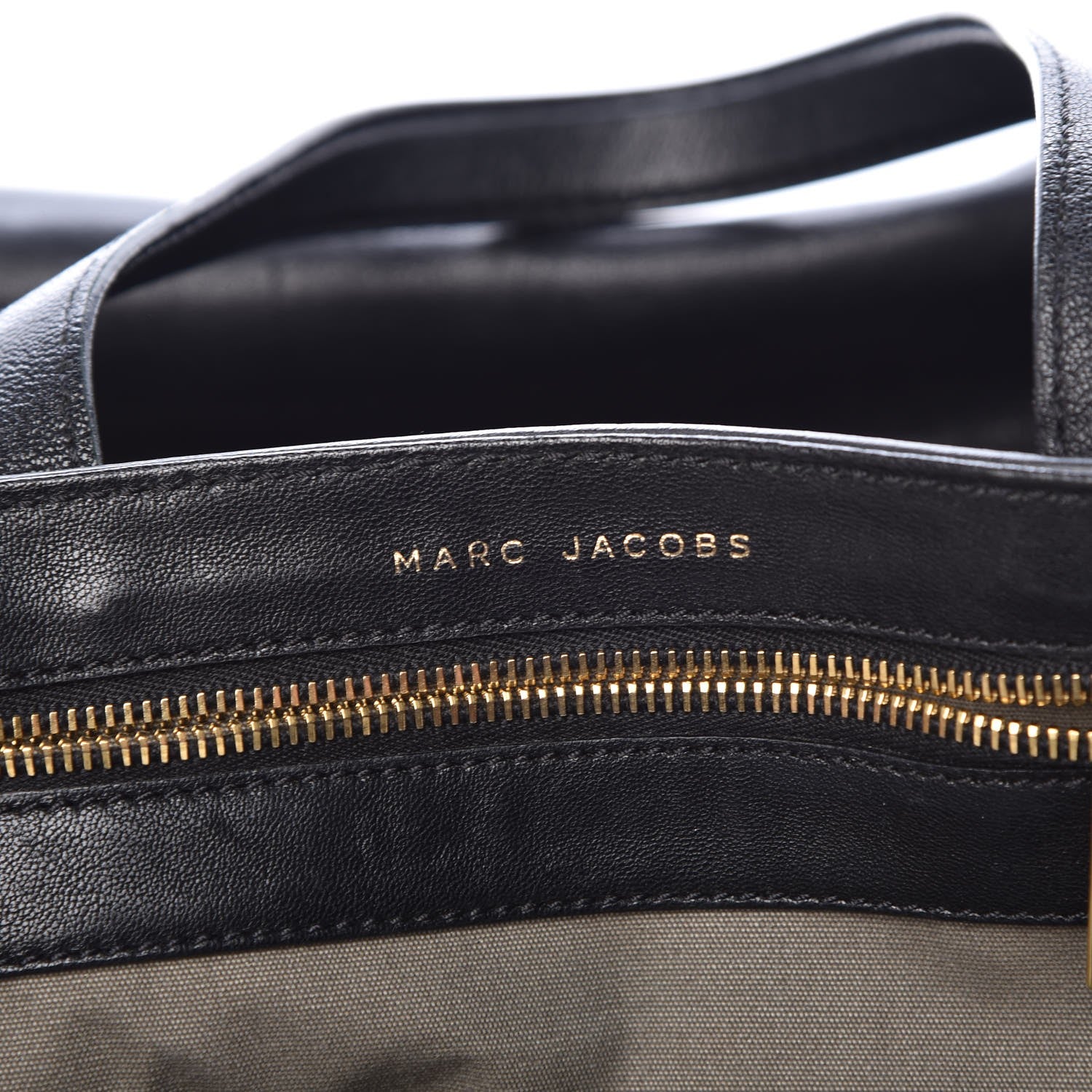 Marc Jacobs Lambskin Paradise Studded Tote Black 6 of 7