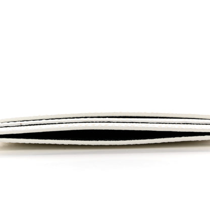 Saint Laurent Grain De Poudre Credit Card Case Icy White 10 of 11