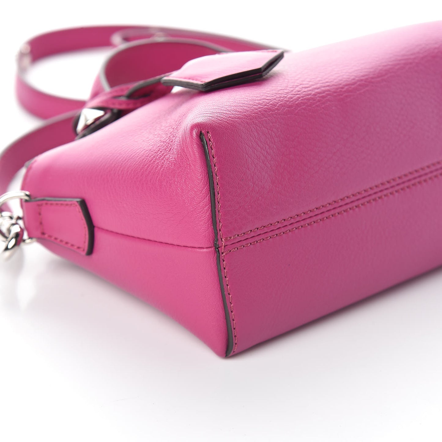 Vitello Dolce Mini By The Way Boston Bag Magenta
