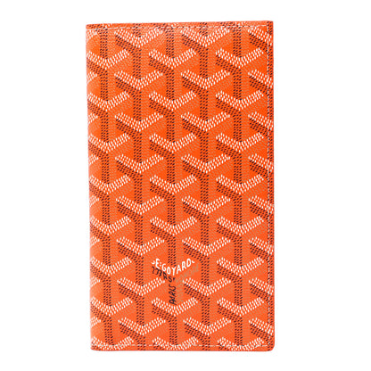 Goyard Goyardine Long Bi-Fold Wallet Orange 1 of 12