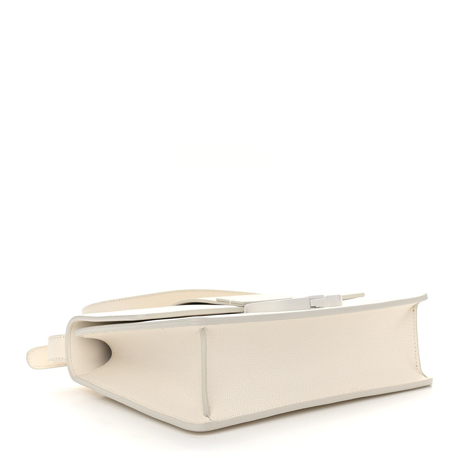 Christian Dior Ultra Matte Grained Calfskin 30 Montaigne Flap Bag White 4 of 10
