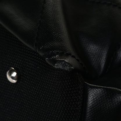 Chanel Coated Canvas Paris Biarritz Hobo Black 10 of 12