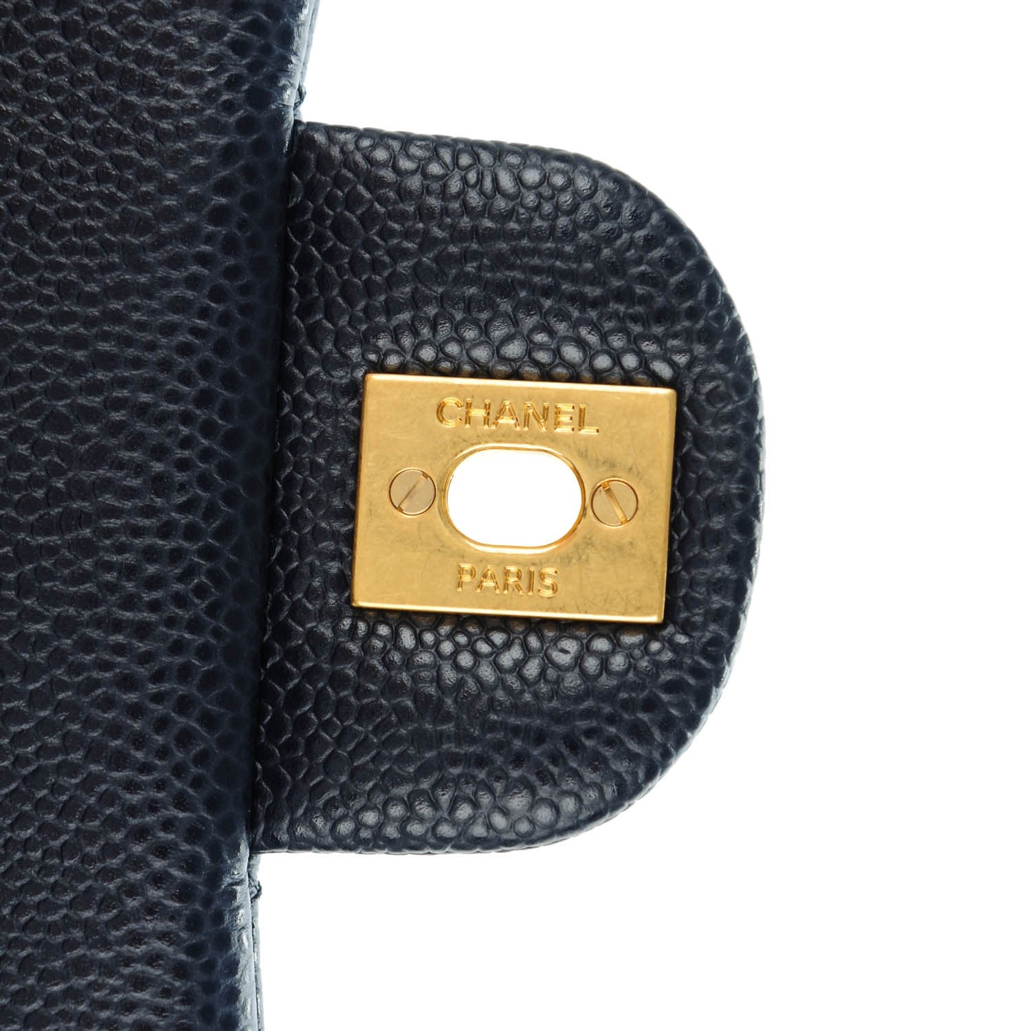 Chanel Caviar Quilted Mini Square Flap Navy 8 of 8
