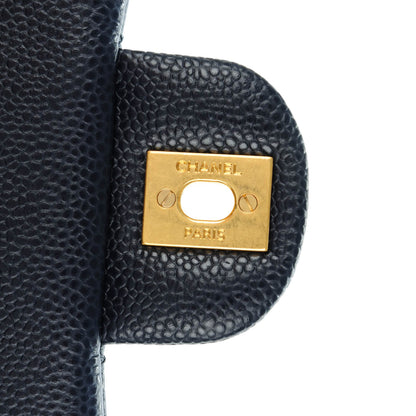 Chanel Caviar Quilted Mini Square Flap Navy 8 of 8