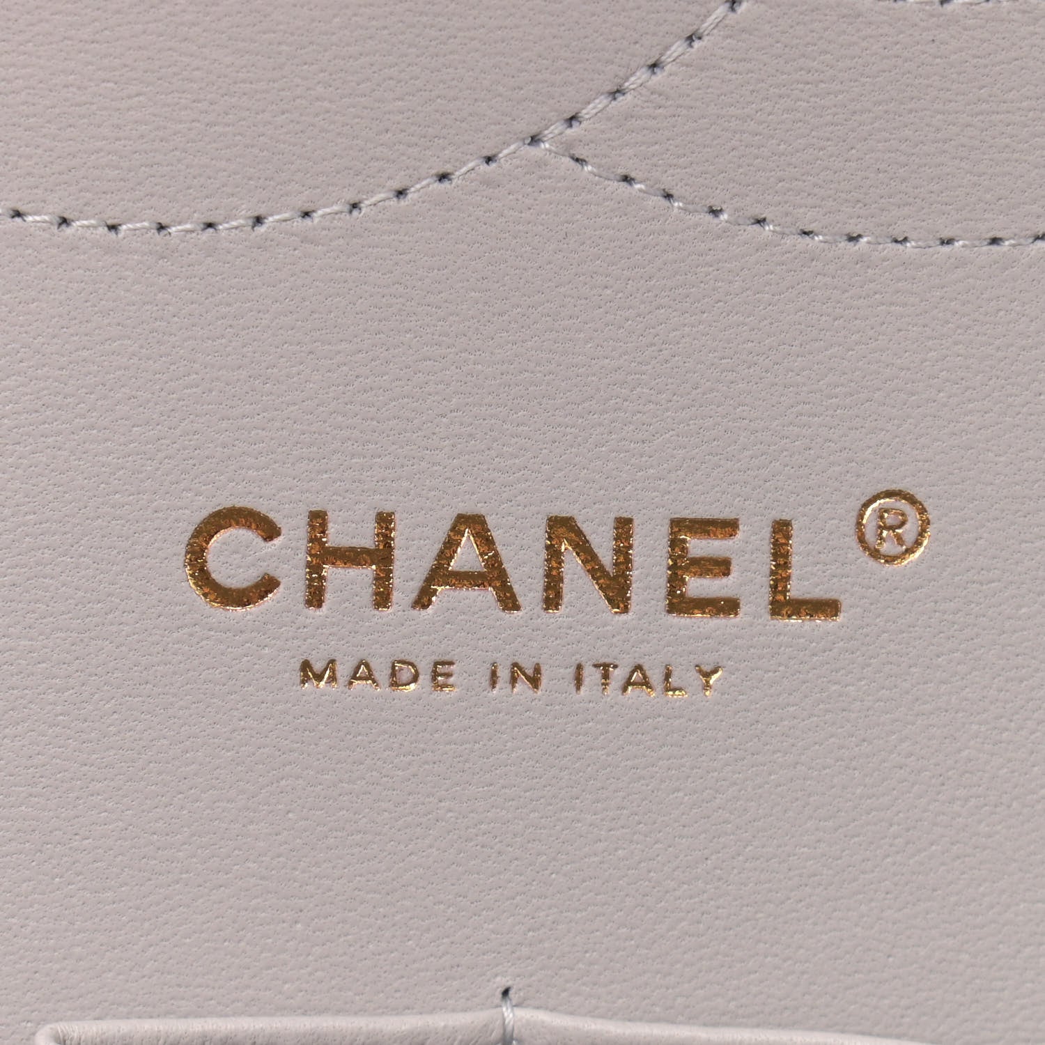 Chanel Caviar Quilted Jumbo Double Flap Light Grey 6 of 12