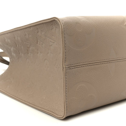 Louis Vuitton Empreinte Monogram Giant Onthego MM Tourterelle 7 of 8