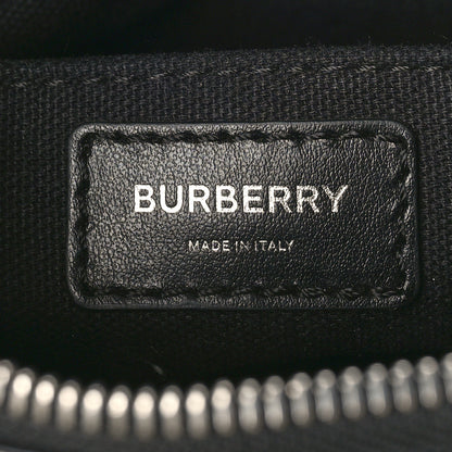 Burberry Calfskin Leopard Print Small Camera Bag Honey Black 6 of 8