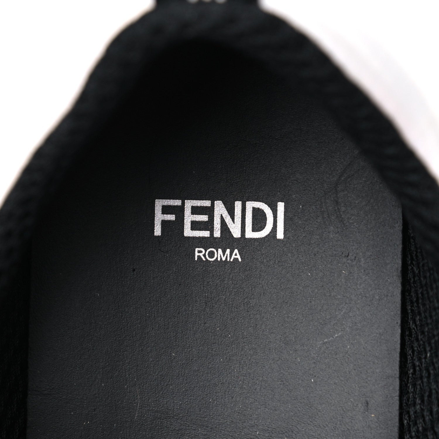 Fendi Nylon FFreedom Sneakers 39.5 White 7 of 8