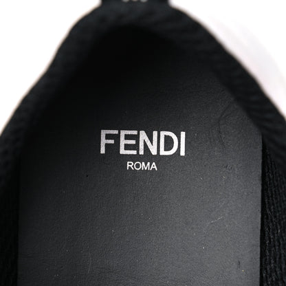 Fendi Nylon FFreedom Sneakers 39.5 White 7 of 8