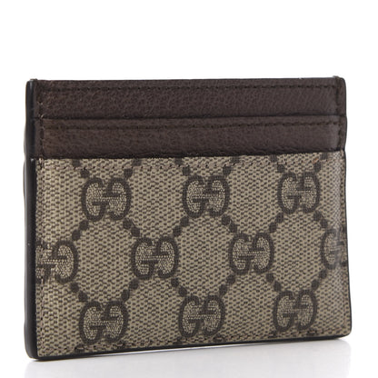 Gucci GG Supreme Monogram Ophidia Card Holder Brown 3 of 7