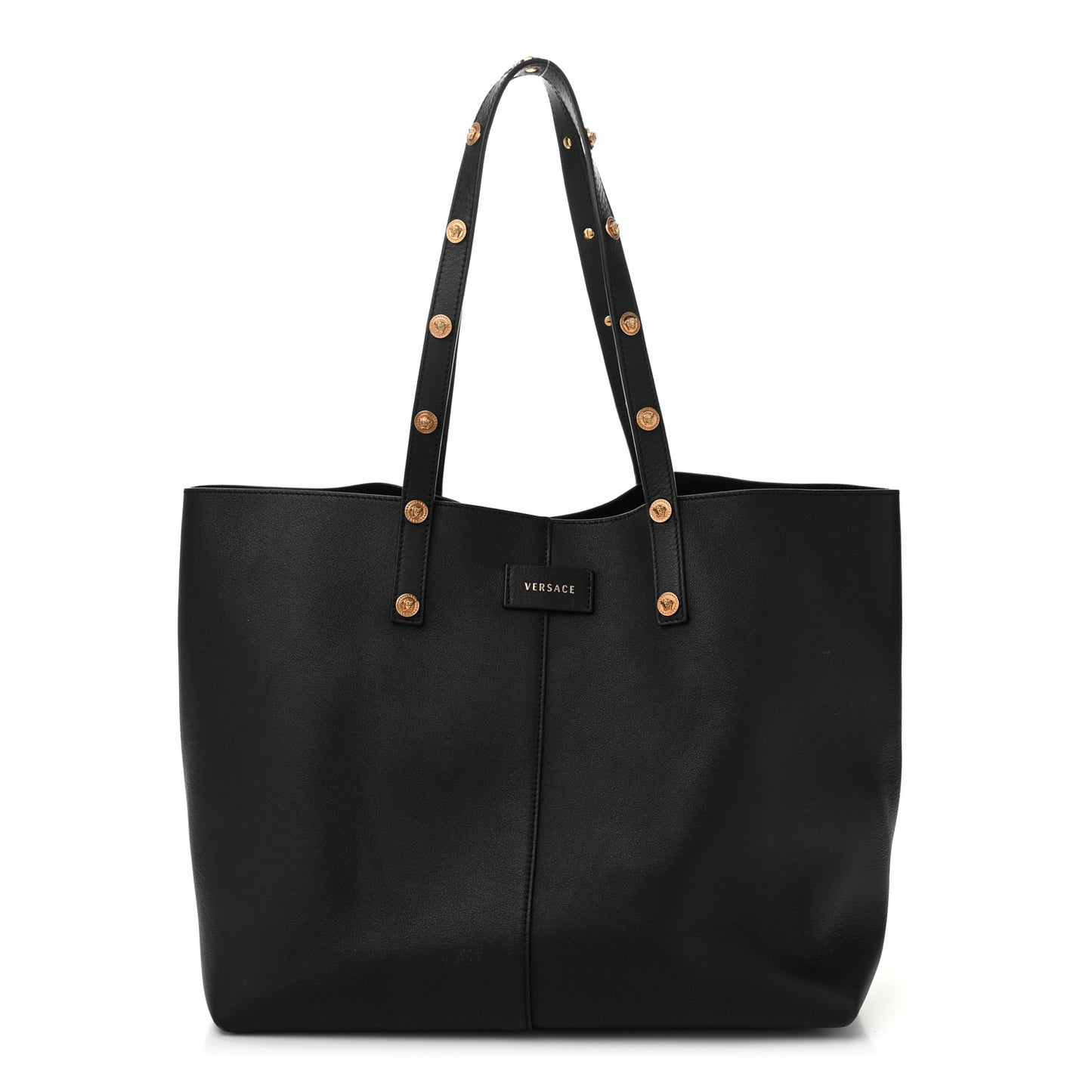 Calfskin Palazzo Tote Black