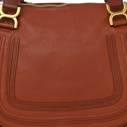 Chloe Calfskin Large Marcie Satchel Maple Leaf 21 of 28