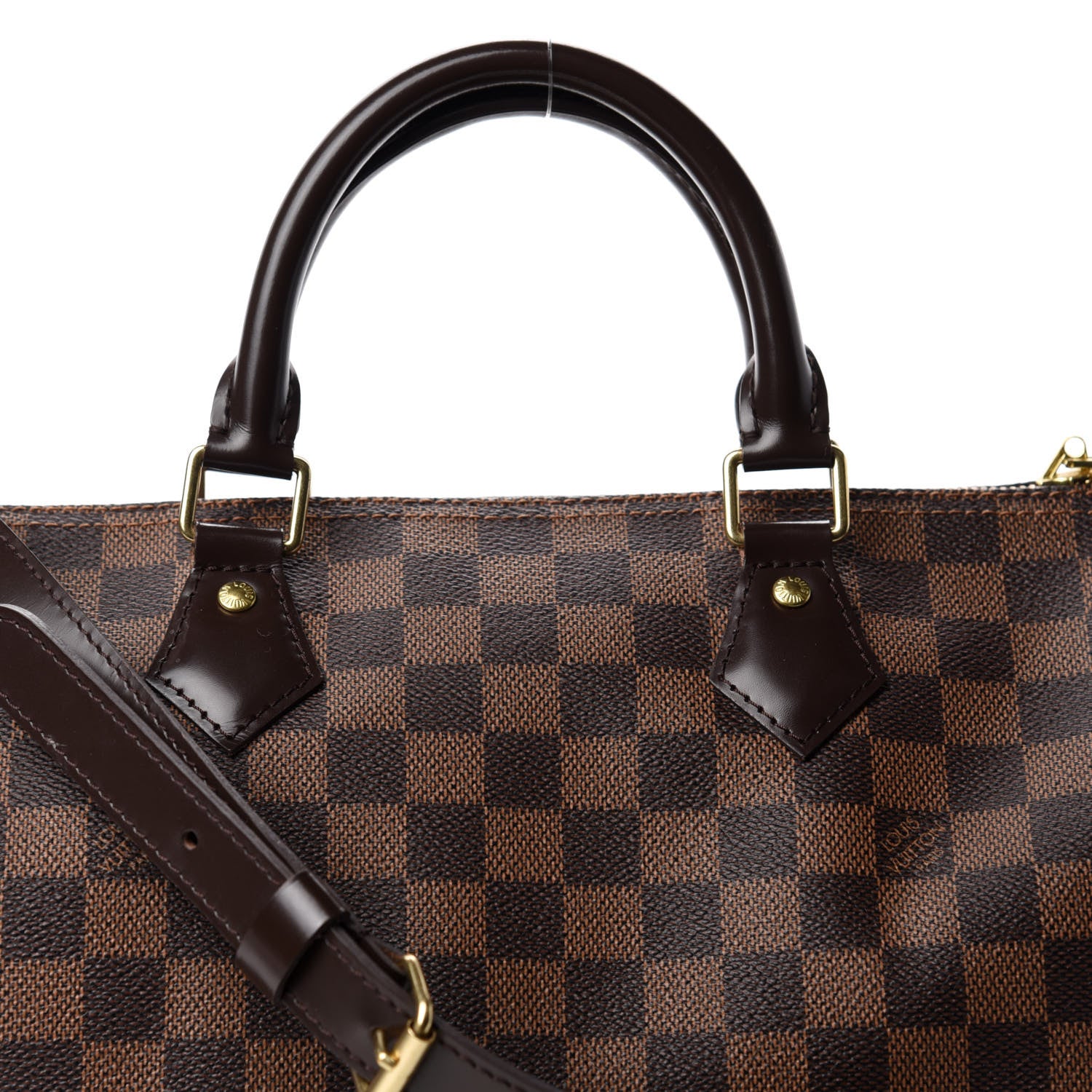 Louis Vuitton Damier Ebene Speedy Bandouliere 30 11 of 11