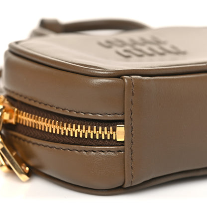 Miu Miu Calfskin Beau Micro Bag Tundra 10 of 12