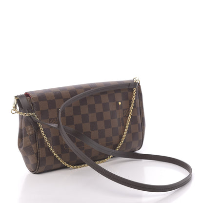 Louis Vuitton Damier Ebene Favorite MM 3 of 10