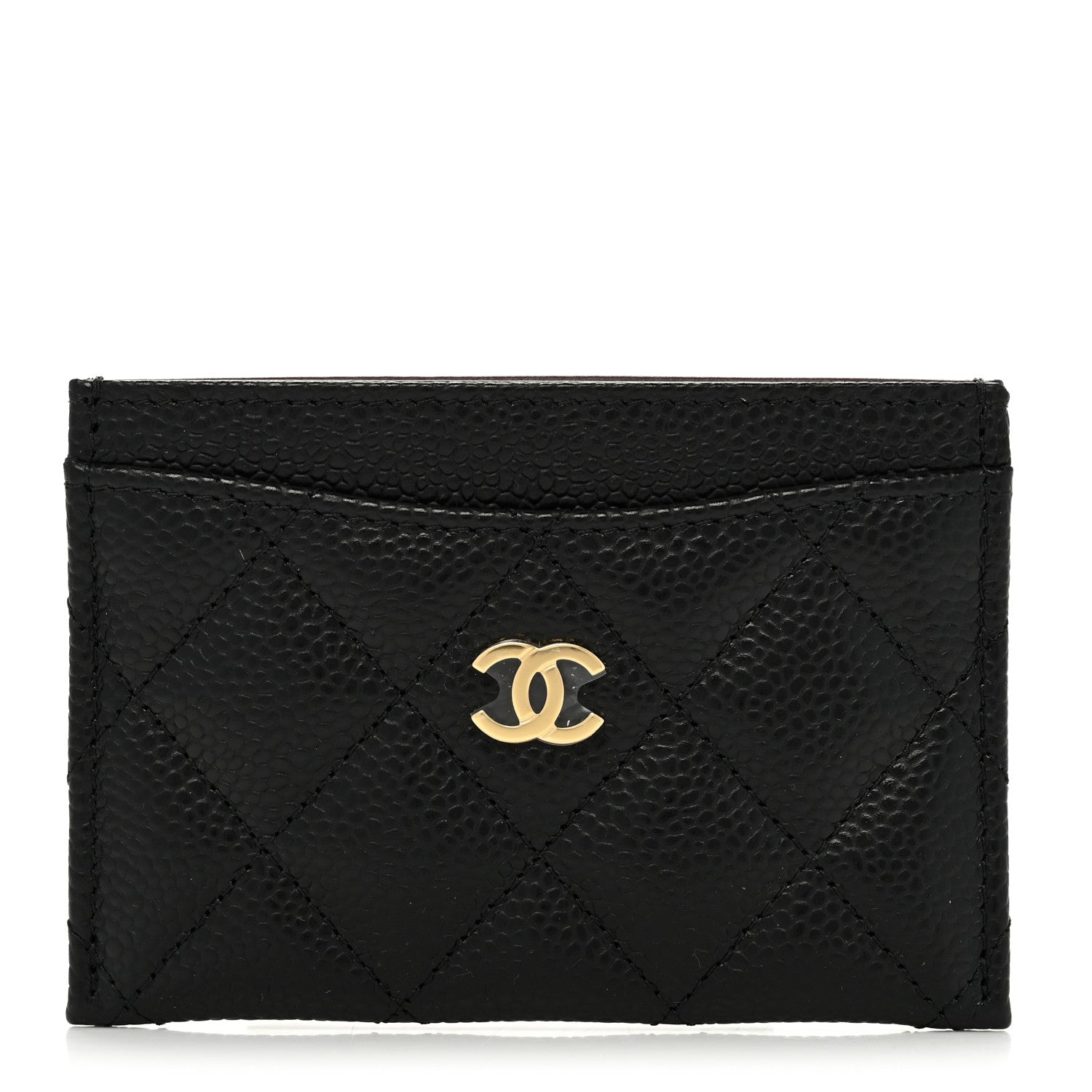 Chanel Caviar Quilted Card Holder Black 1 of 8