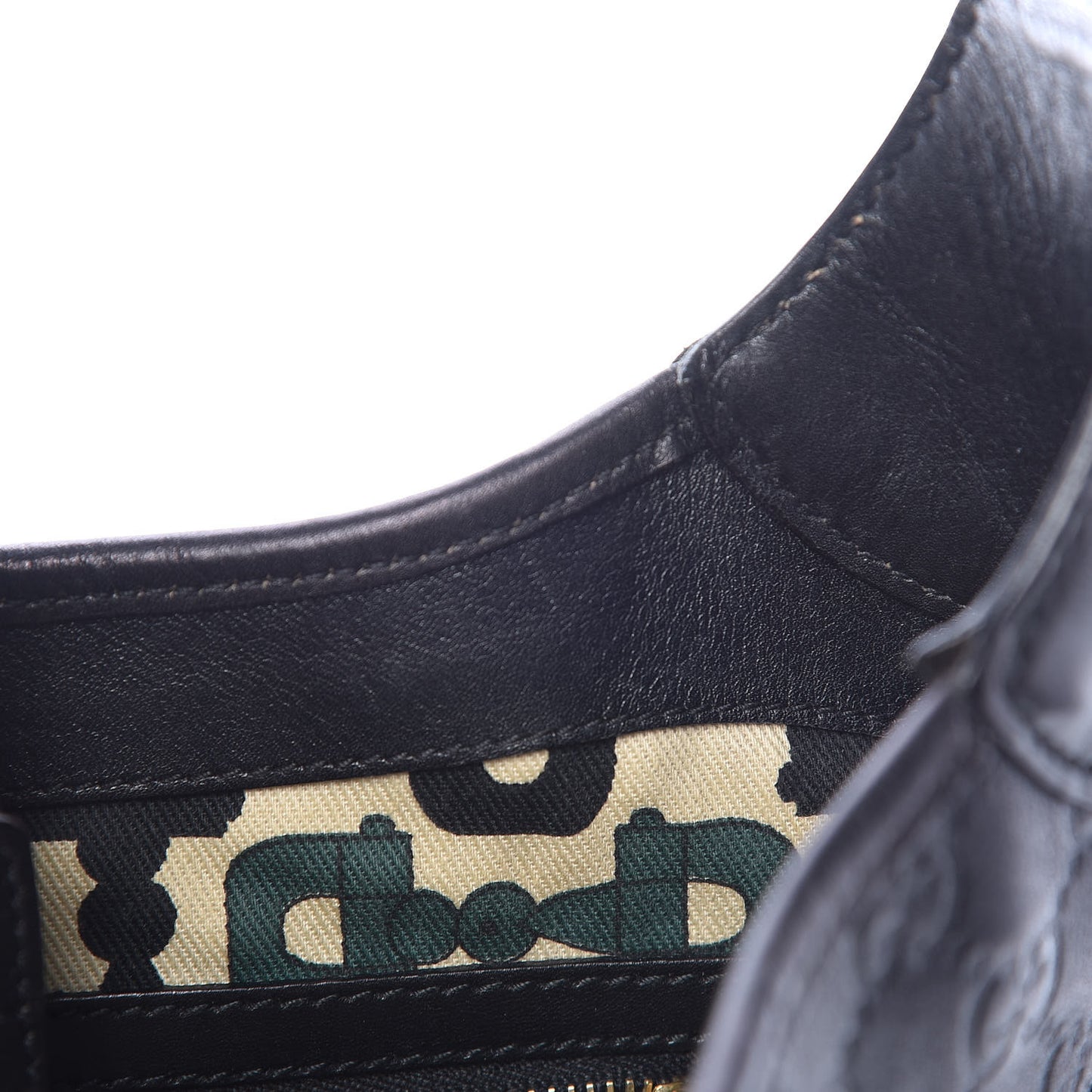 Guccissima Punch Hobo Black