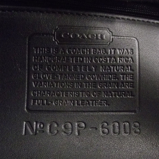 FASHIONPHILE CoachLeatherShoulderBagBlack 8 of 8