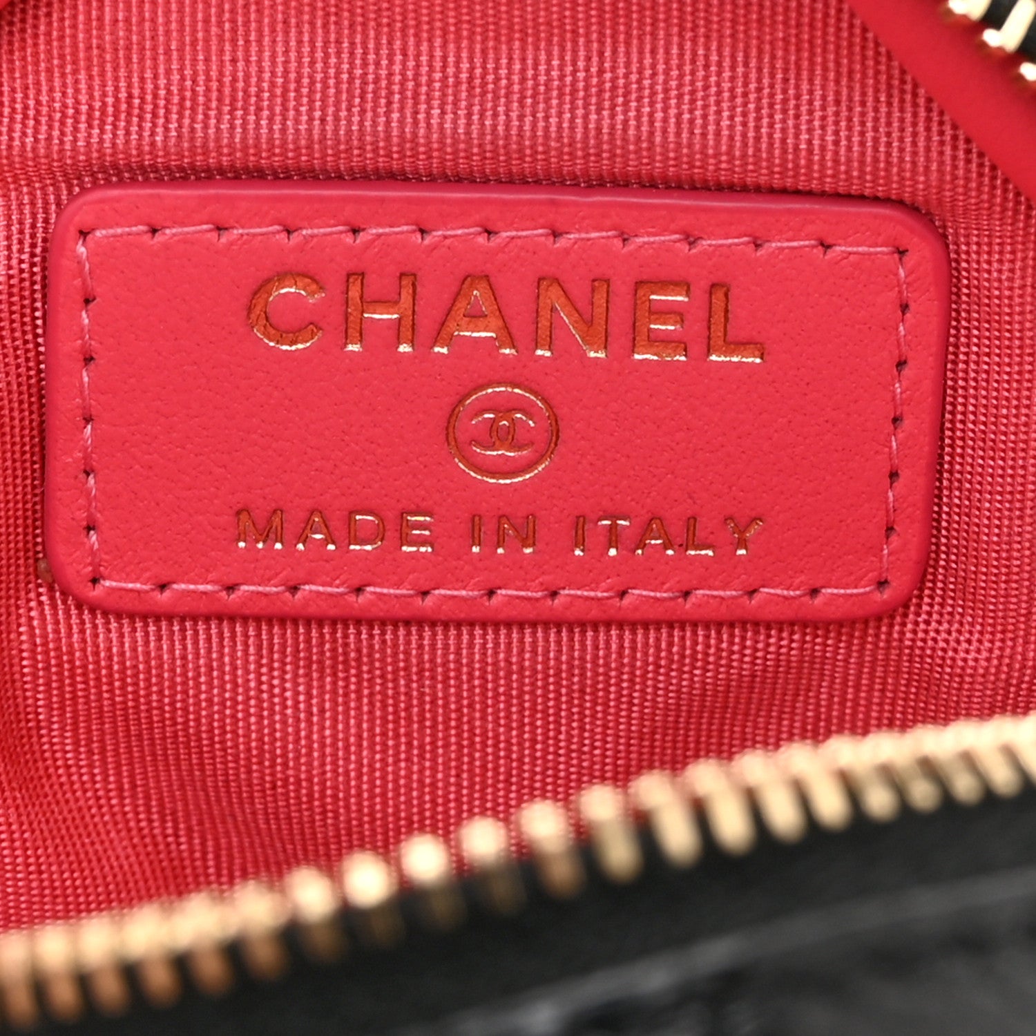 Chanel Caviar Quilted Diamond Coin Purse With Chain Black 6 of 10