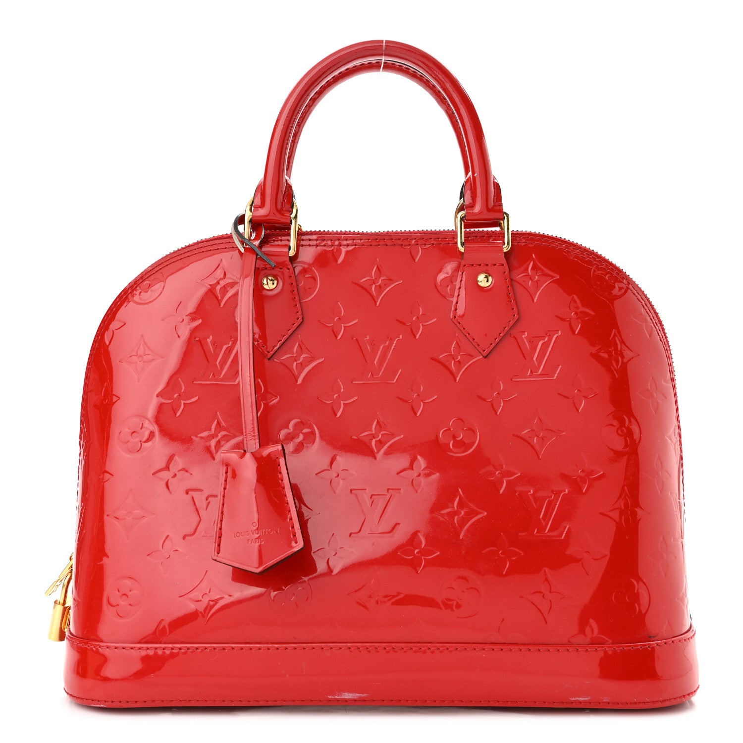 Louis Vuitton Vernis Alma PM Cherry 1 of 10