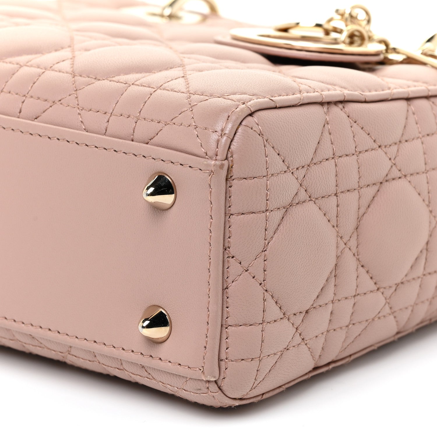 Christian Dior Lambskin Cannage Small My ABCDior Fard 6 of 20