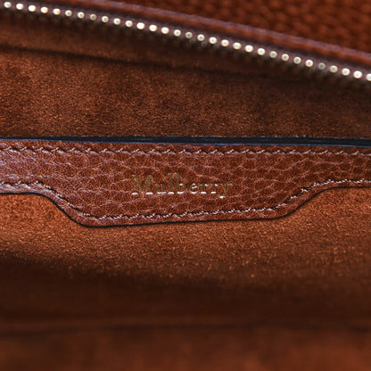 Mulberry Small Classic Grain Mini Zipped Bayswater Oak 6 of 12