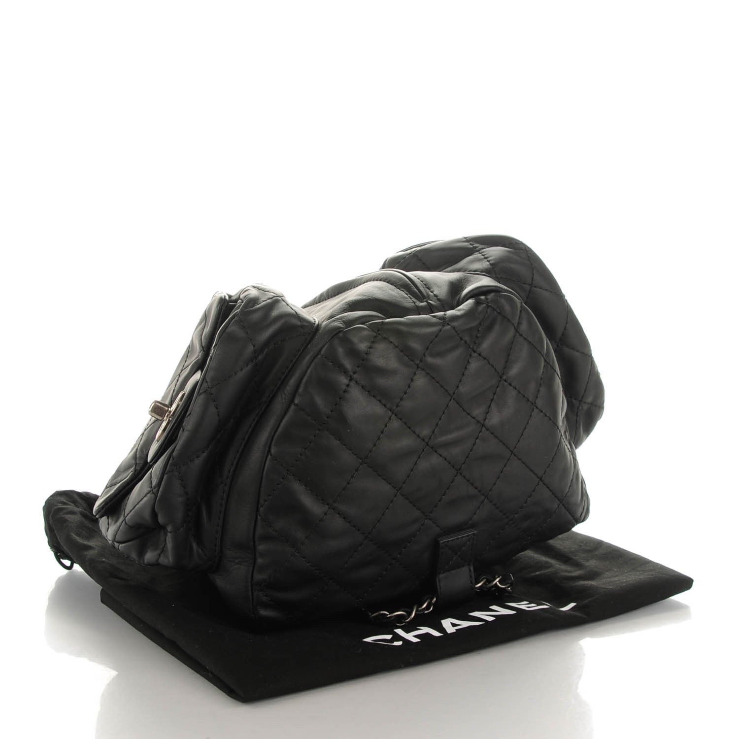Chanel Calfskin Large Backpack Is Back Black 4 of 7