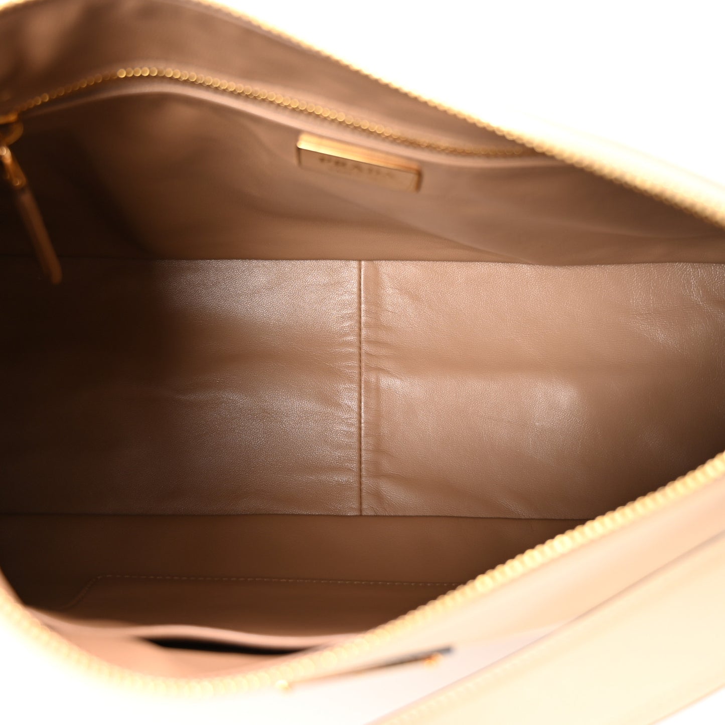 Soft Calfskin Large Aimée Shoulder Bag Travertine
