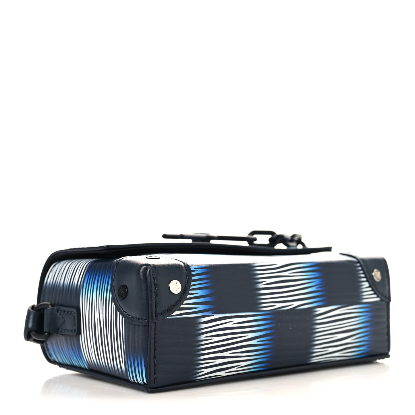 Damier Rush Epi Steamer Wearable Wallet Blue Moon