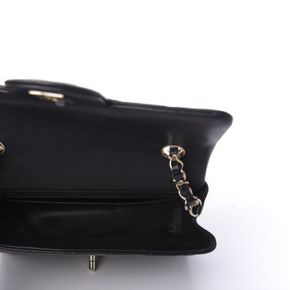 Chanel Lambskin Quilted Mini Rectangular Flap Black 5 of 10
