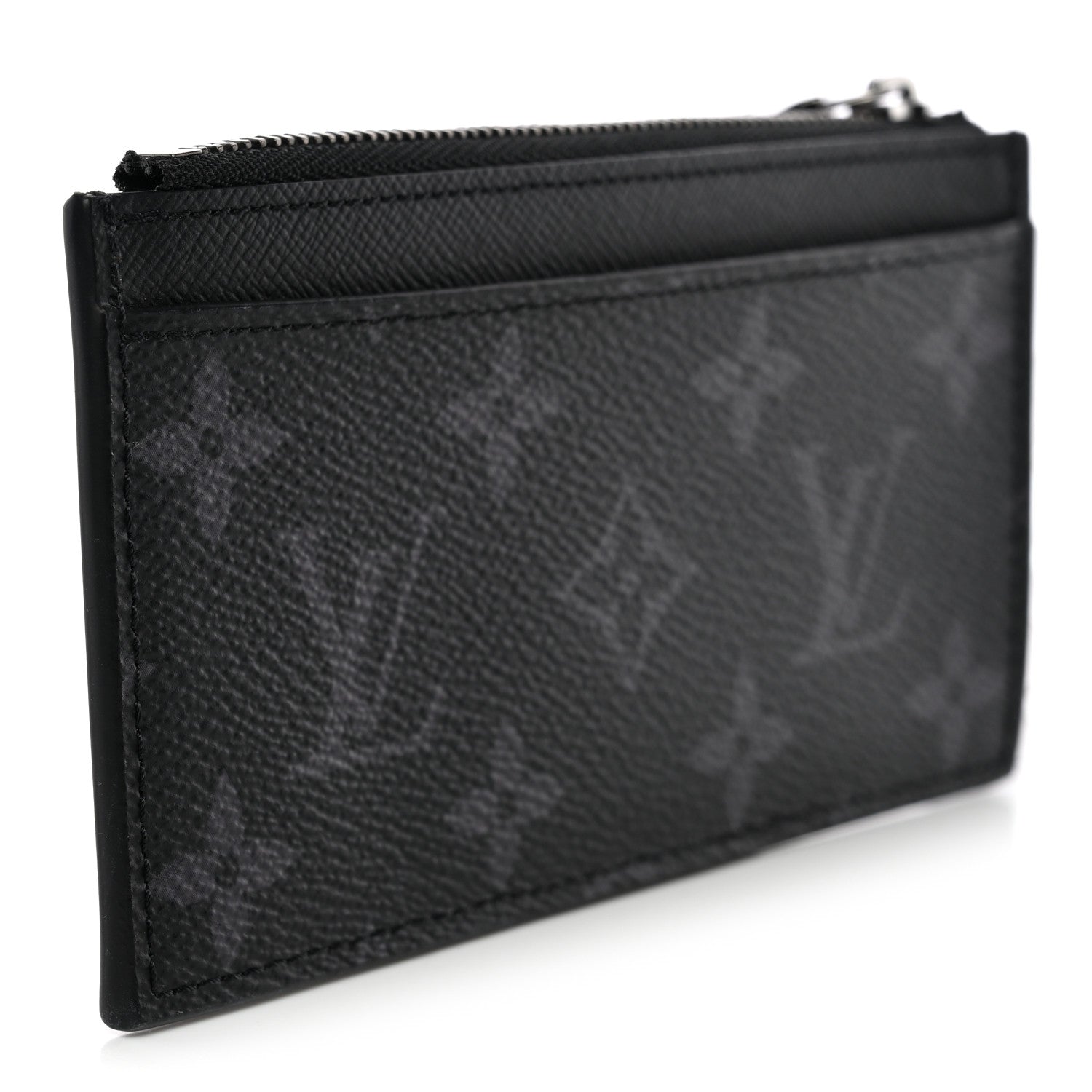 Louis Vuitton Reverse Monogram Eclipse Taiga Coin Card Holder 3 of 6