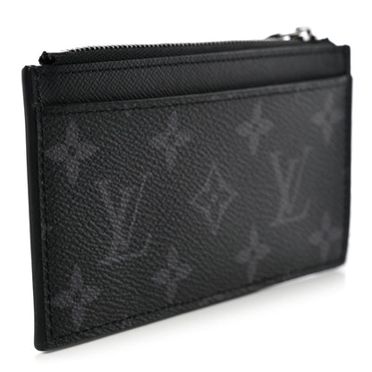 Louis Vuitton Reverse Monogram Eclipse Taiga Coin Card Holder 3 of 6