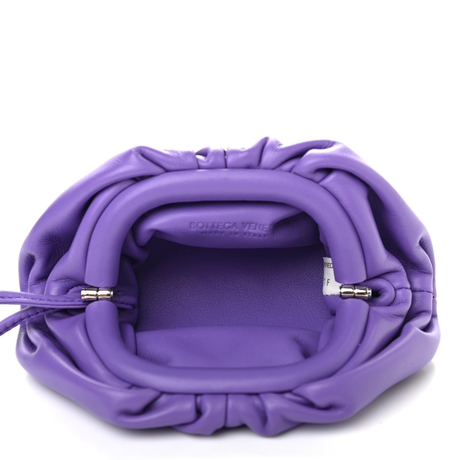 Bottega Veneta Butter Calfskin Coin Purse Purple 5 of 7