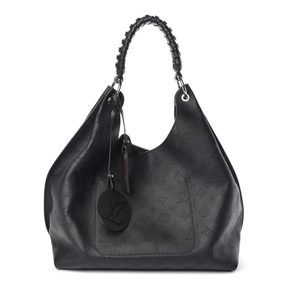 Louis Vuitton Mahina Carmel Hobo Black 1 of 9