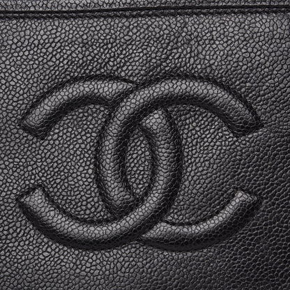 Chanel Caviar CC Vanity Train Case Black 9 of 15