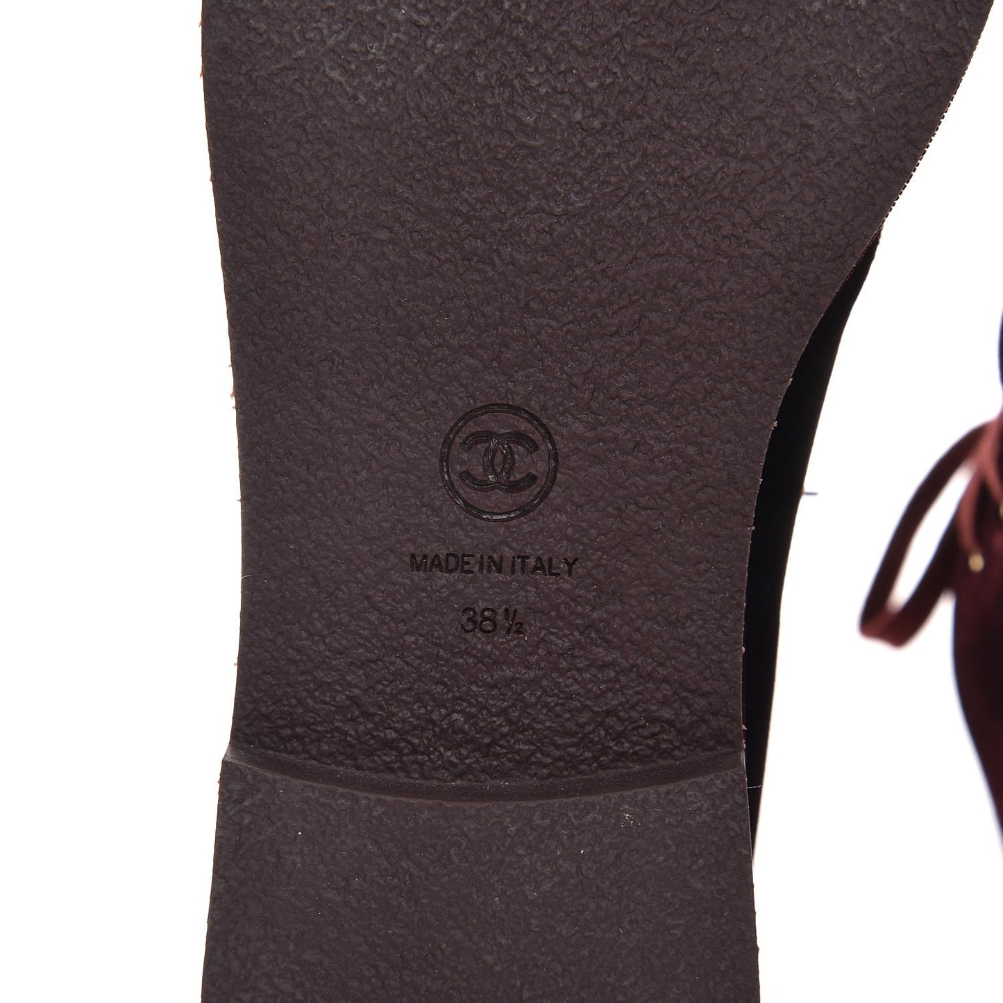 Velvet CC Lace Up Boots 38.5 Burgundy