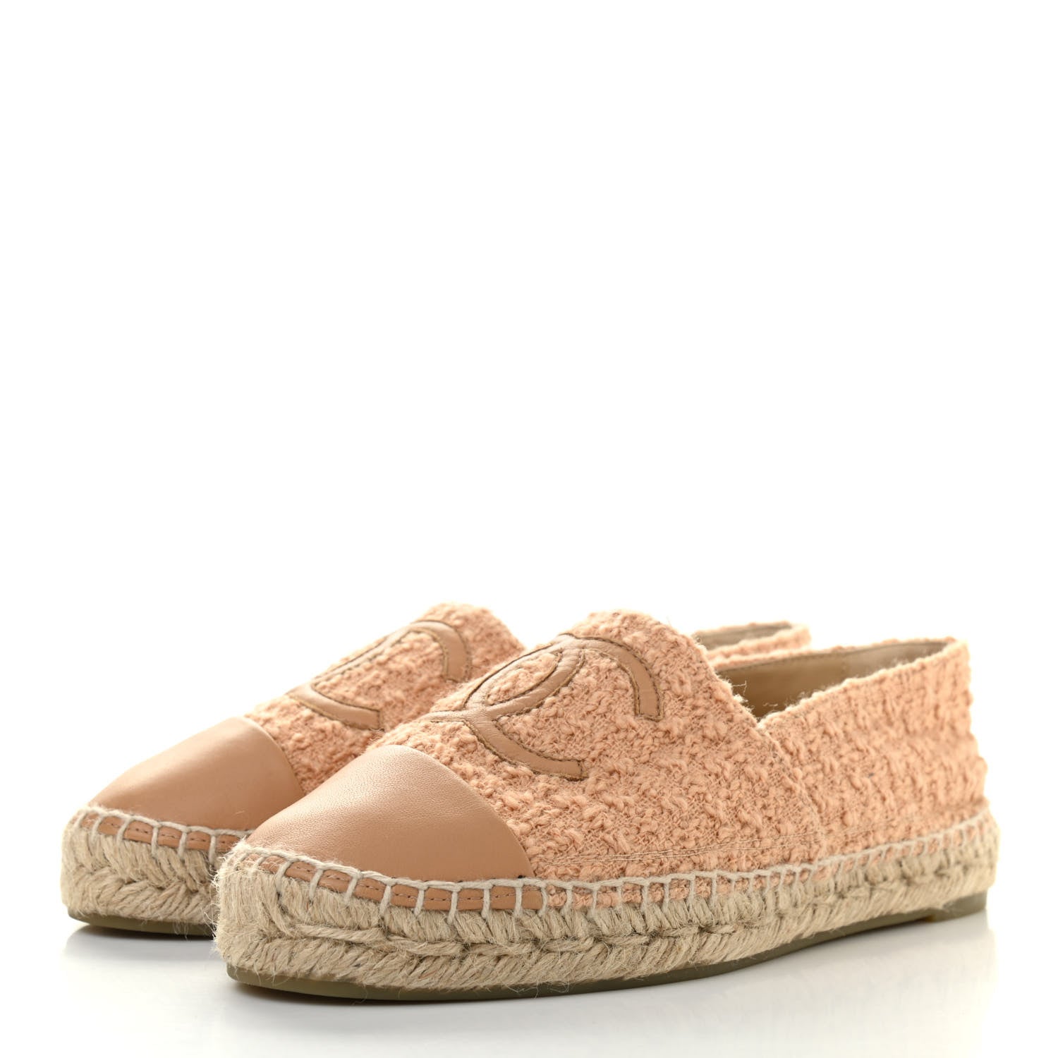Chanel Tweed Grosgrain CC Espadrilles 39 6 of 24