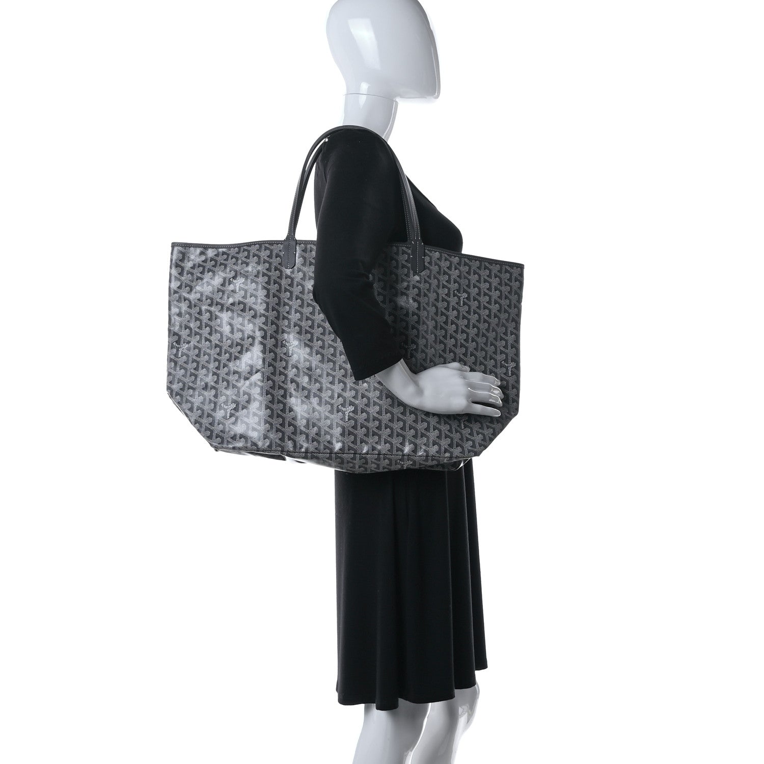 Goyard Goyardine Saint Louis GM Grey 2 of 13