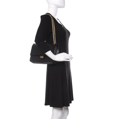 Chanel Aged Calfskin Quilted 2.55 Reissue 226 Flap Black 2 of 10