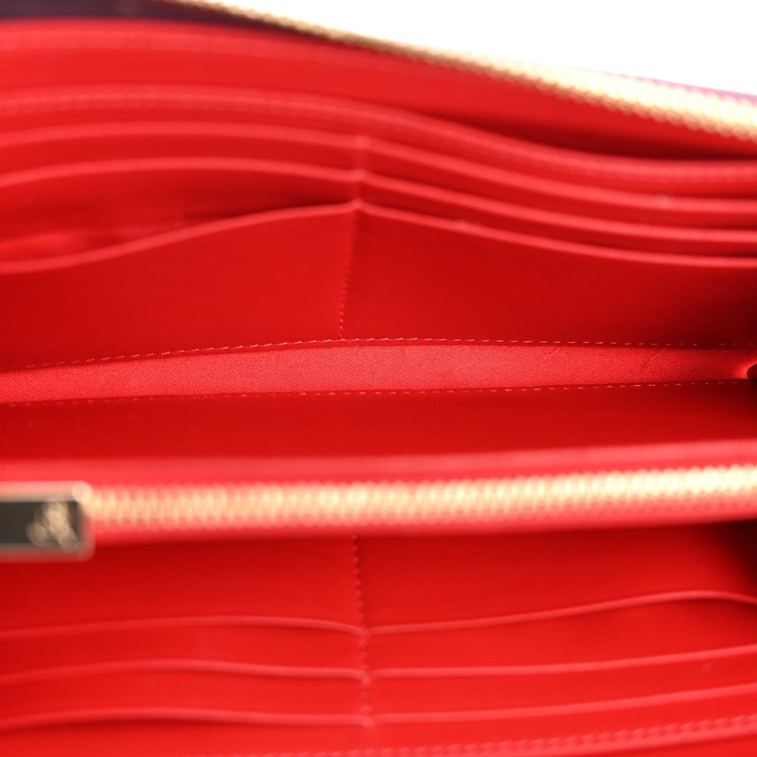 Christian Louboutin Calfskin Loubinthesky Panettone Wallet Purple 5 of 9