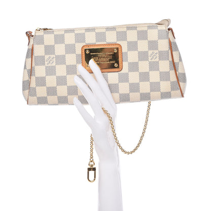 Louis Vuitton Damier Azur Eva Clutch 2 of 11