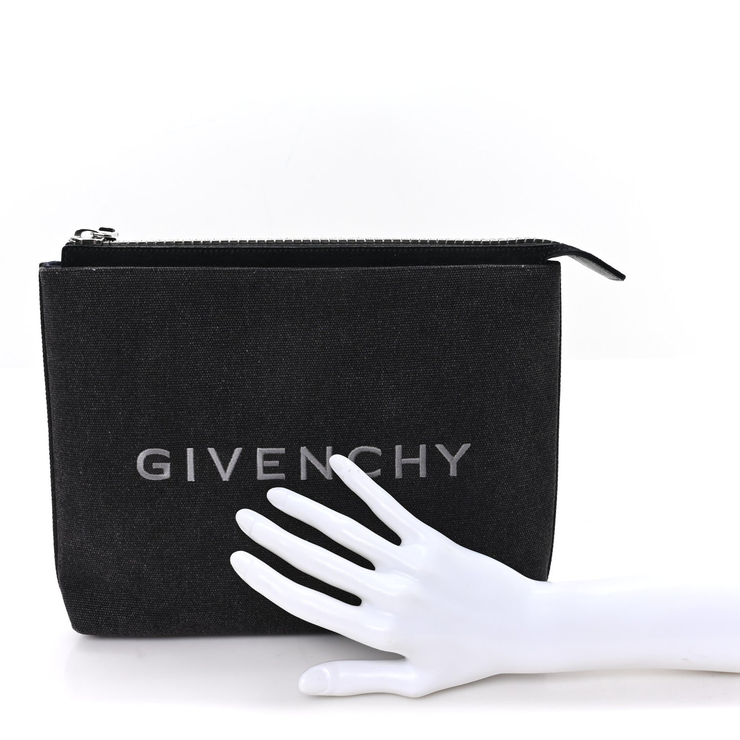 Canvas Travel Pouch Black