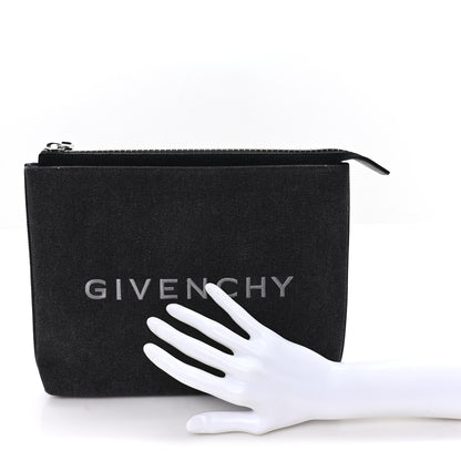 Givenchy Canvas Travel Pouch Black 2 of 6