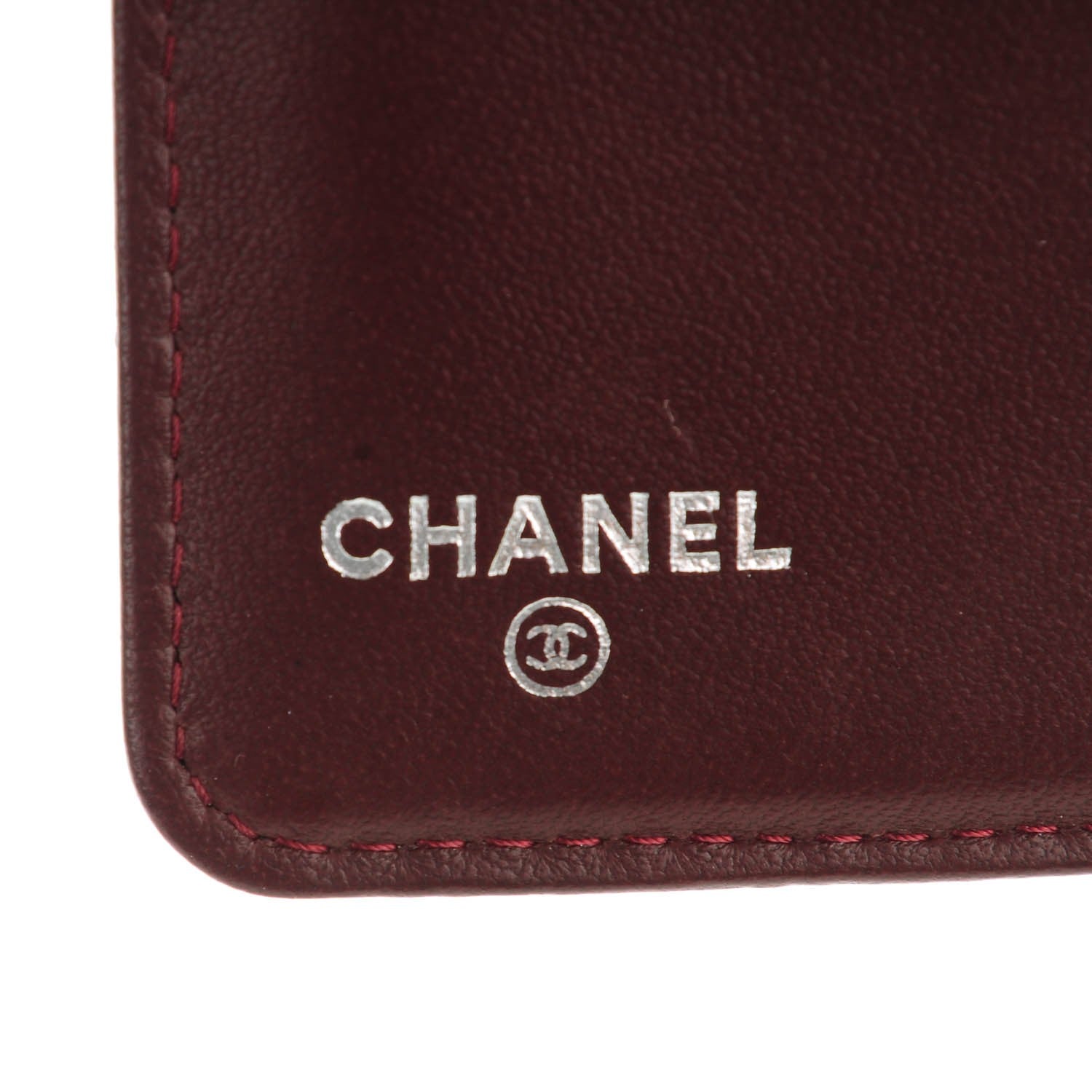 Chanel Lambskin Quilted Yen Wallet Black 6 of 8