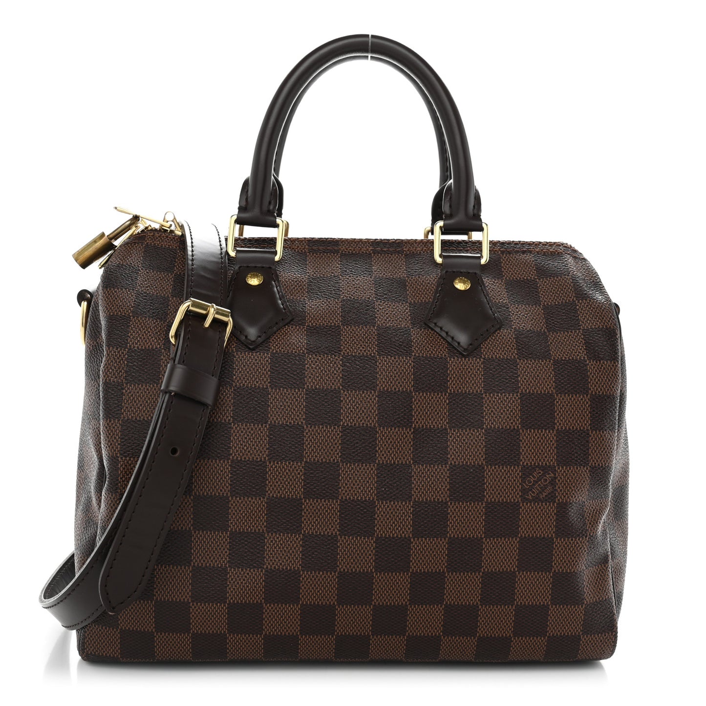 Damier Ebene Speedy Bandouliere 25