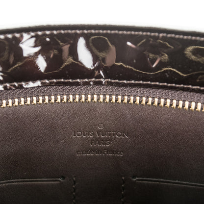 Louis Vuitton Vernis Pershing Square Clutch PM Amarante 6 of 6