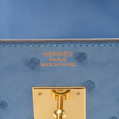 Hermes Ostrich Birkin 30 Mykonos 6 of 12