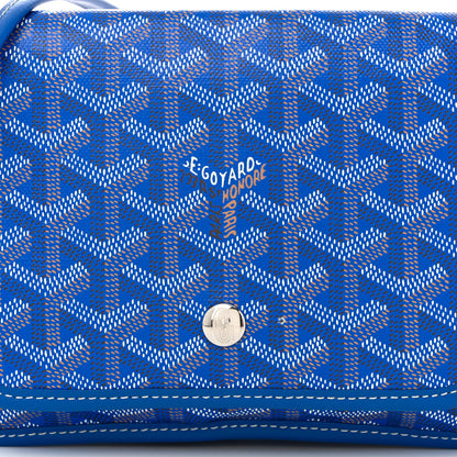 Goyard Goyardine Plumet Wallet Clutch Sky Blue 8 of 10